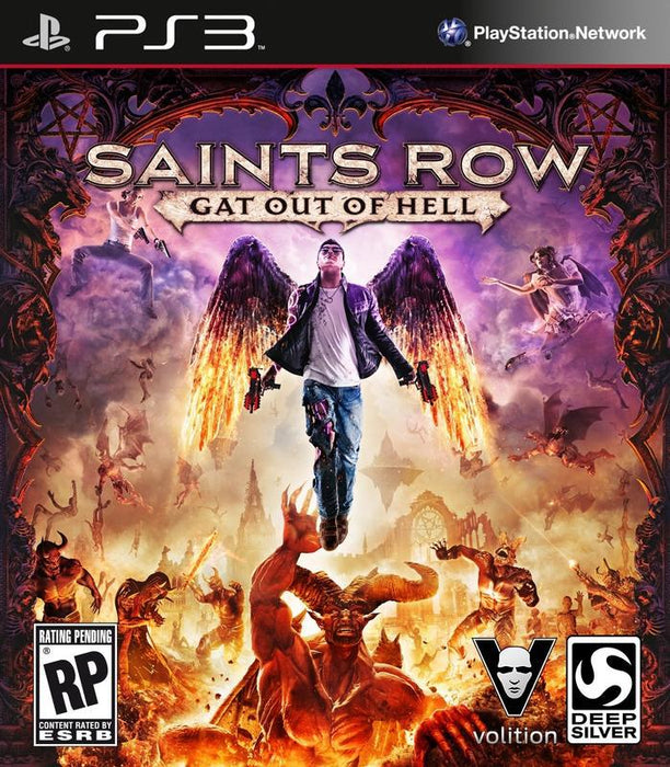 Saints Row Gat Out of Hell - Sony PlayStation 3 PS3 Video Game
