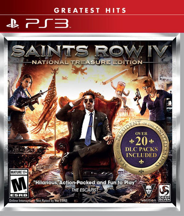 Saints Row IV National Treasure Edition - Sony PlayStation 3 PS3 Video Game