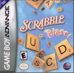 Scrabble Blast! - Nintendo Game Boy Advance GBA GBA SP NGBA NGBA SP Video Game