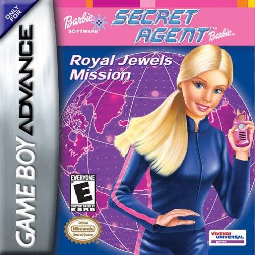 Secret Agent Barbie Royal Jewels Mission - Game Boy Advance