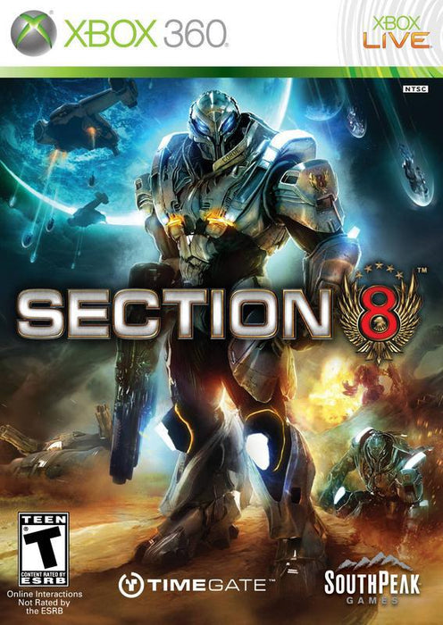 Section 8 - Microsoft Xbox 360 X360 Video Game