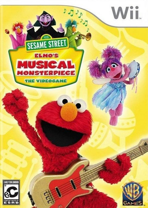 Sesame Street Elmos Musical Monsterpiece - Wii