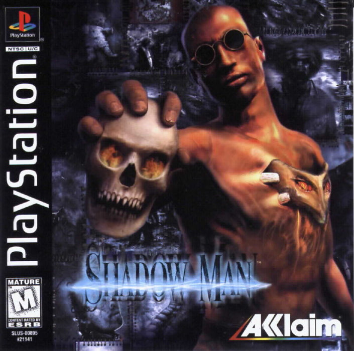 Shadow Man - Sony PlayStation 1 PS1 PS2 PS3 PS PSX Video Game