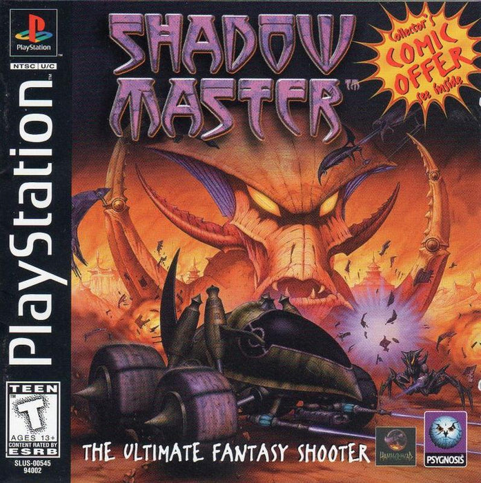 Shadow Master - Sony PlayStation 1 PS1 PS2 PS3 PS PSX Video Game