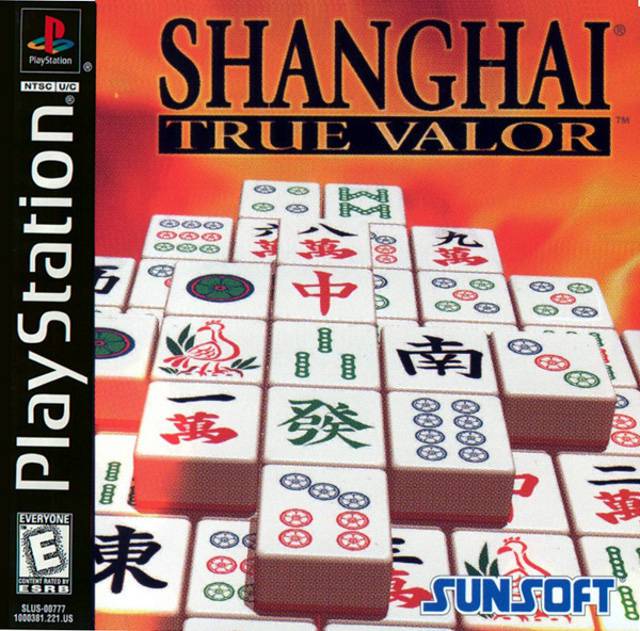 Shanghai True Valor - Sony PlayStation 1 PS1 PS2 PS3 PS PSX Video Game