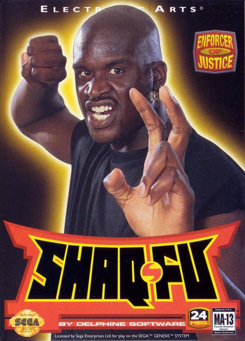 Shaq-Fu - Sega Genesis SG GEN Mega Drive SMD Video Game