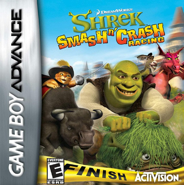 Shrek Smash n Crash Racing - Game Boy Advance