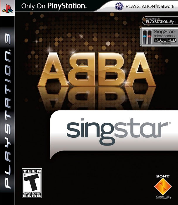 SingStar ABBA - Sony PlayStation 3 PS3 Video Game