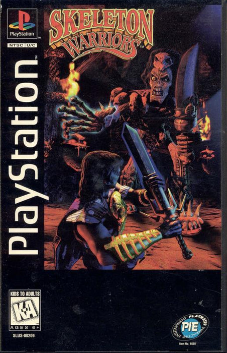 Skeleton Warriors - Sony PlayStation 1 PS1 PS2 PS3 PS PSX Video Game