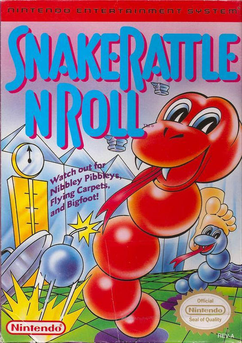 Snake Rattle n Roll - Nintendo Entertainment System