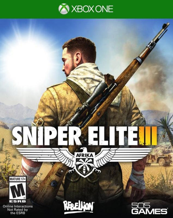 Sniper Elite III - Microsoft Xbox One XONE XB1 X1 Video Game