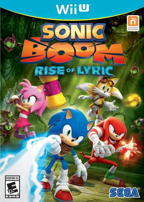 Sonic Boom Rise of Lyric - Nintendo Wii U WiiU Video Game