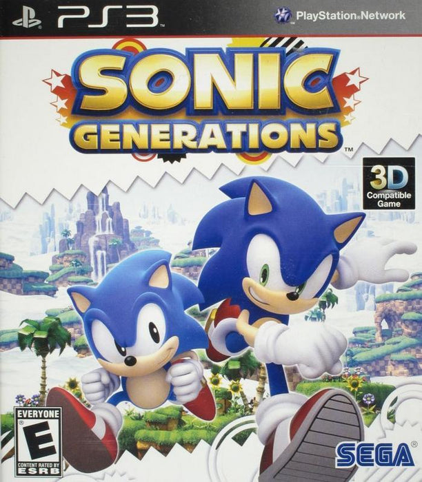 Sonic Generations - Sony PlayStation 3 PS3 Video Game