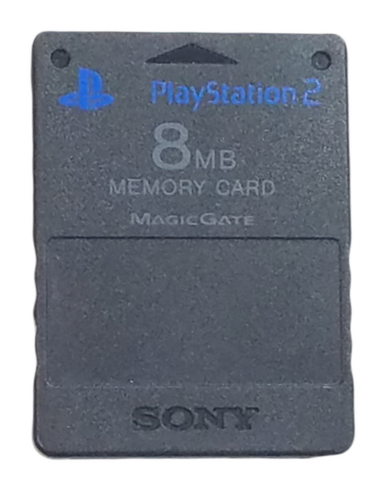Sony PlayStation 2 PS2 8mb Classic Official Memory Card Magic Gate SCPH-10020 Designed To Save Progress & Data Of PlayStation 2 Video Games – Black