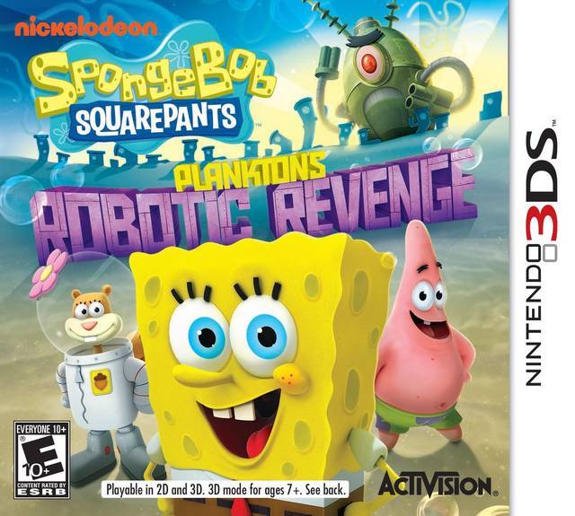 SpongeBob SquarePants Planktons Robotic Revenge - Nintendo 3DS