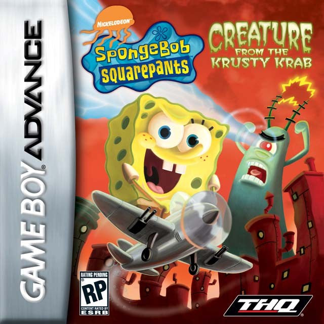 SpongeBob SquarePants Creature from the Krusty Krab - Game Boy Advance