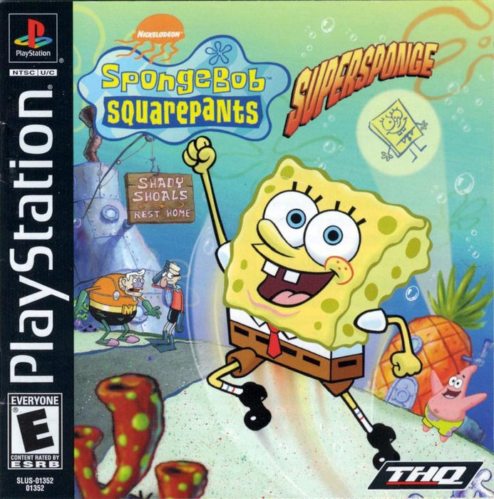 SpongeBob SquarePants SuperSponge - PlayStation 1