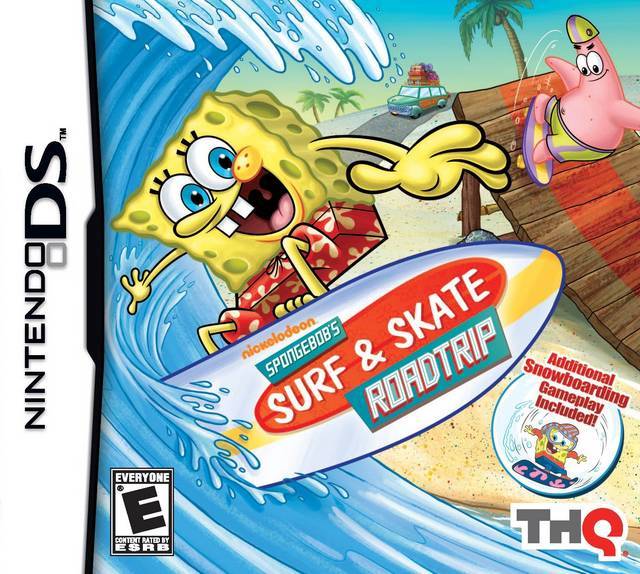 SpongeBobs Surf & Skate Roadtrip - Nintendo DS