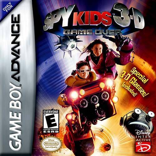 Spy Kids 3-D Game Over - Game Boy Advance