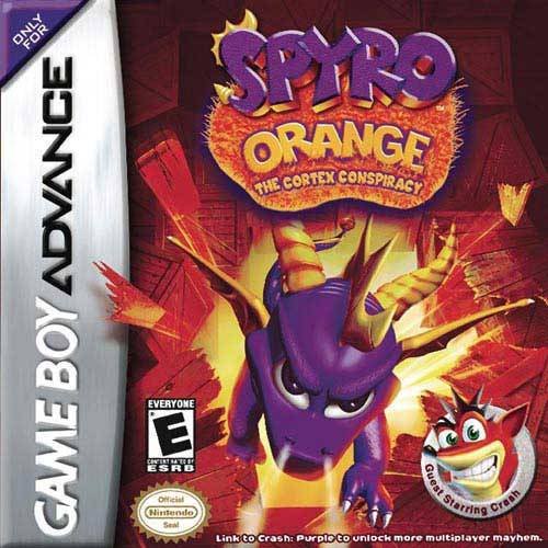 Spyro Orange The Cortex Conspiracy - Game Boy Advance