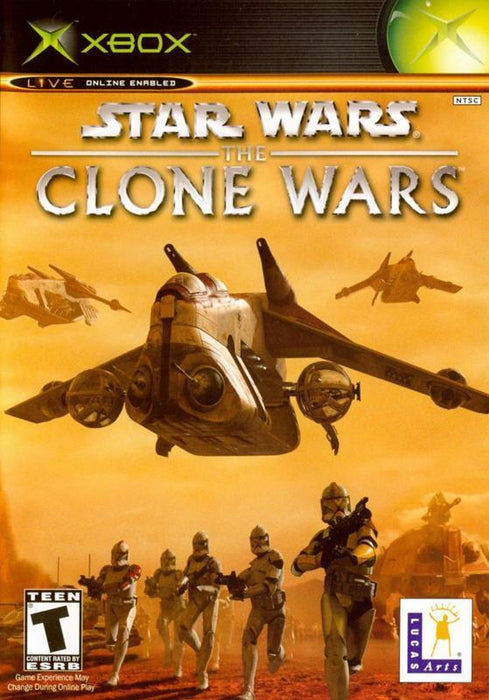 Star Wars The Clone Wars - Microsoft Original Xbox OG Xbox Video Game