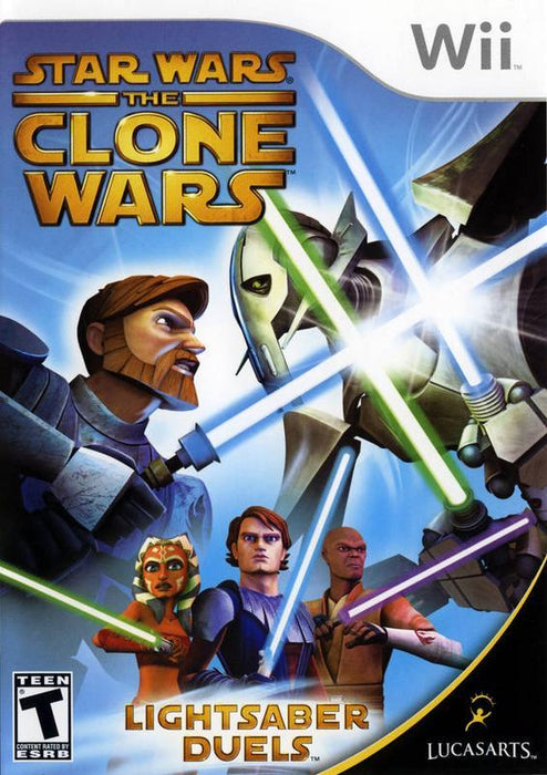Star Wars The Clone Wars – Lightsaber Duels - Wii