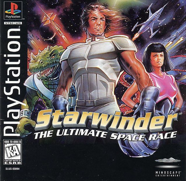 Starwinder - Sony PlayStation 1 PS1 PS2 PS3 PS PSX Video Game