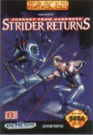 Strider Returns Journey from Darkness - Sega Genesis