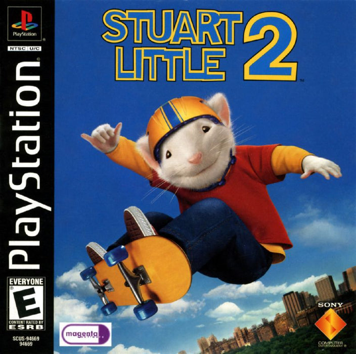 Stuart Little 2 - Sony PlayStation 1 PS1 PS2 PS3 PS PSX Video Game