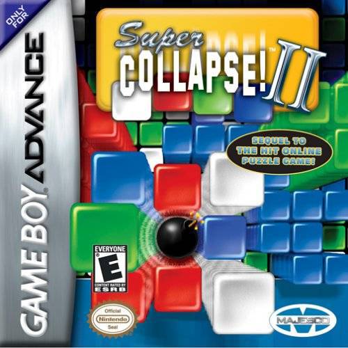 Super Collapse! II - Nintendo Game Boy Advance GBA SP NGBA NGBA SP Video Game