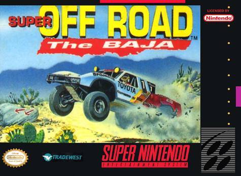 Super Off Road The Baja - Super Nintendo Entertainment System