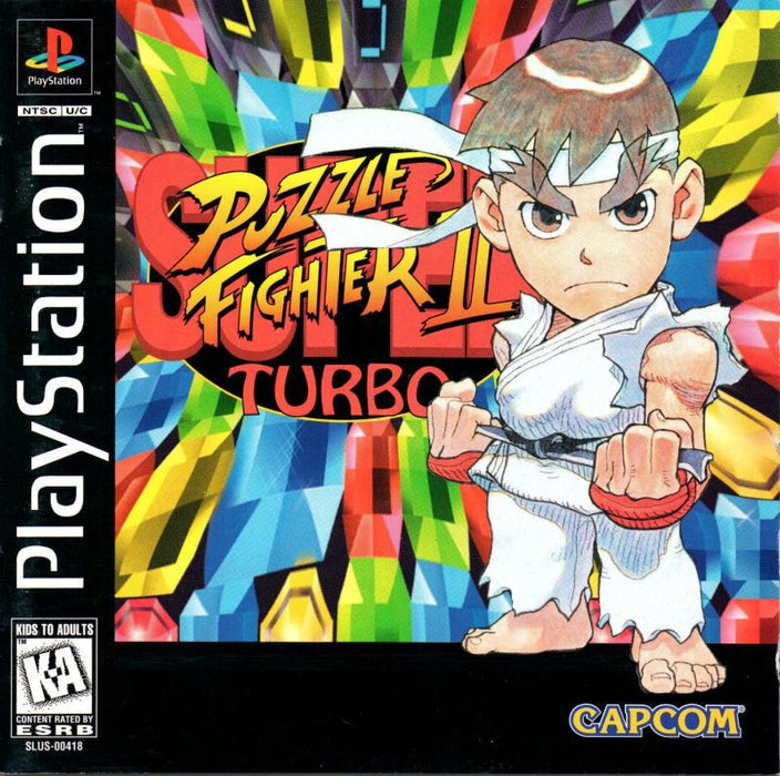Super Puzzle Fighter II Turbo - PlayStation 1