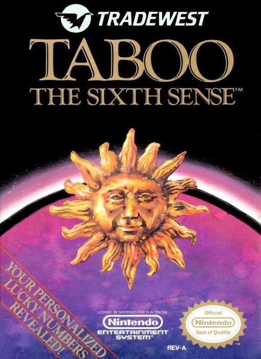 Taboo The Sixth Sense - Nintendo Entertainment System