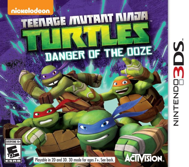 Teenage Mutant Ninja Turtles Danger of the Ooze - Nintendo 3DS