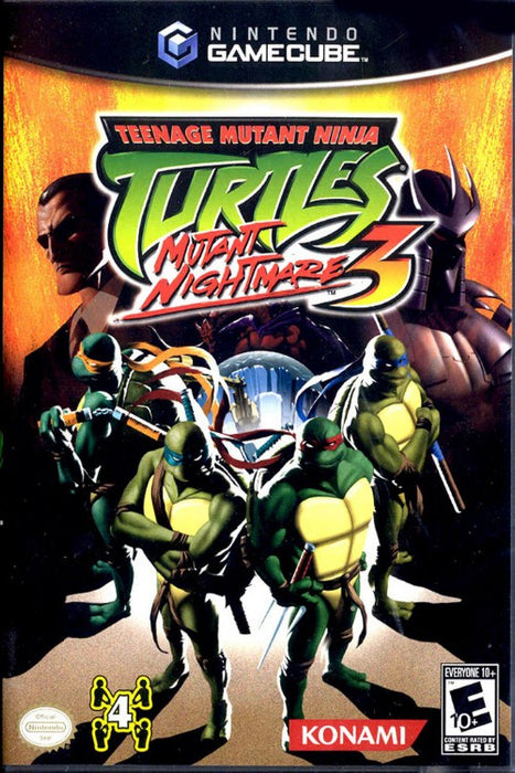 Teenage Mutant Ninja Turtles 3 Mutant Nightmare - Gamecube