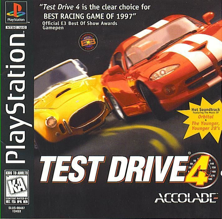 Test Drive 4 - PlayStation 1