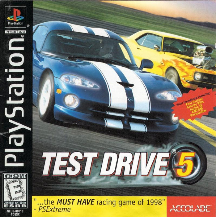 Test Drive 5 - Sony PlayStation 1 PS1 PS2 PS3 PS PSX Video Game