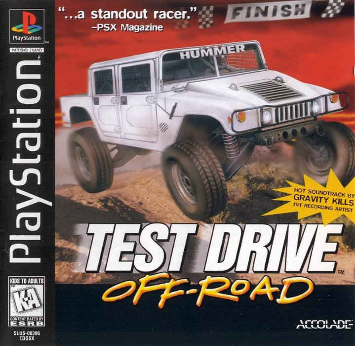 Test Drive Off-Road - Sony PlayStation 1 PS1 PS2 PS3 PS PSX Video Game