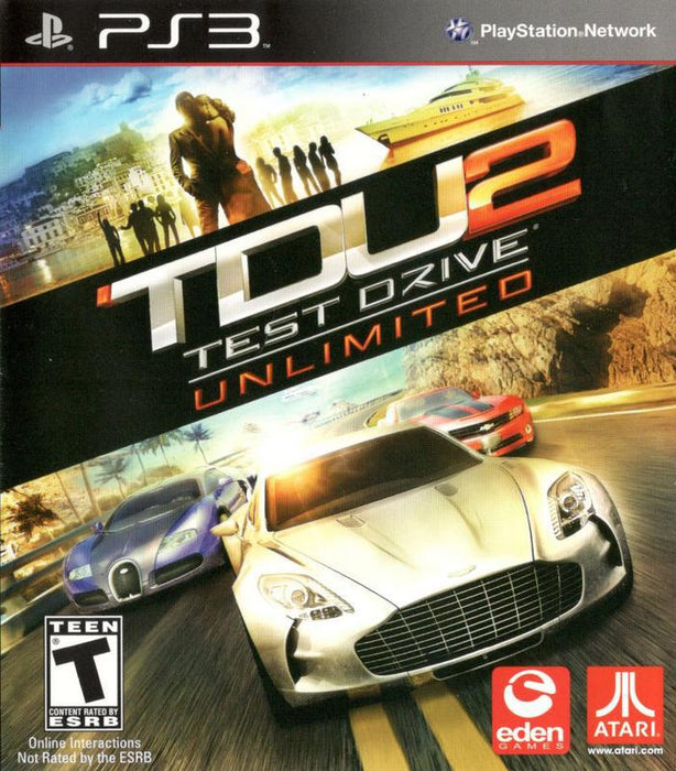 Test Drive Unlimited 2 - Sony PlayStation 3 PS3 Video Game