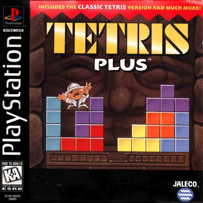 Tetris Plus - Sony PlayStation 1 PS1 PS2 PS3 PS PSX Video Game