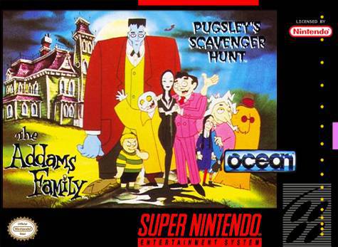 The Addams Family Pugsleys Scavenger Hunt - Super Nintendo Entertainment System