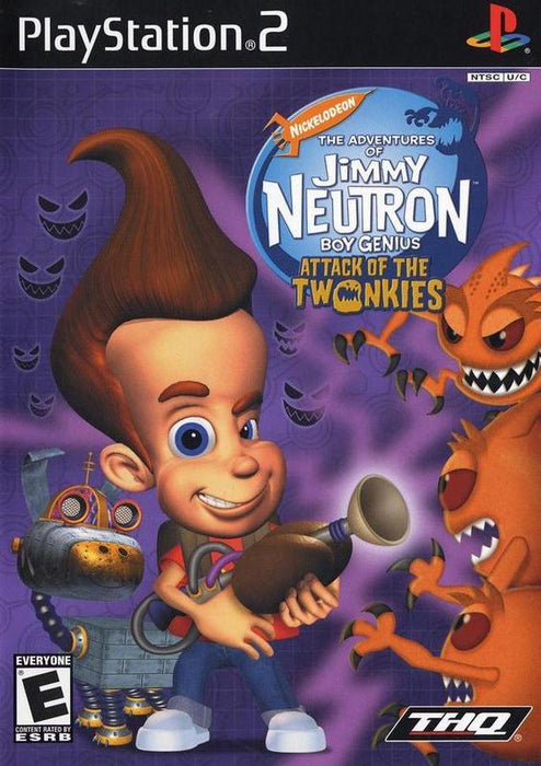 The Adventures of Jimmy Neutron Boy Genius Attack of the Twonkies - PlayStation 2