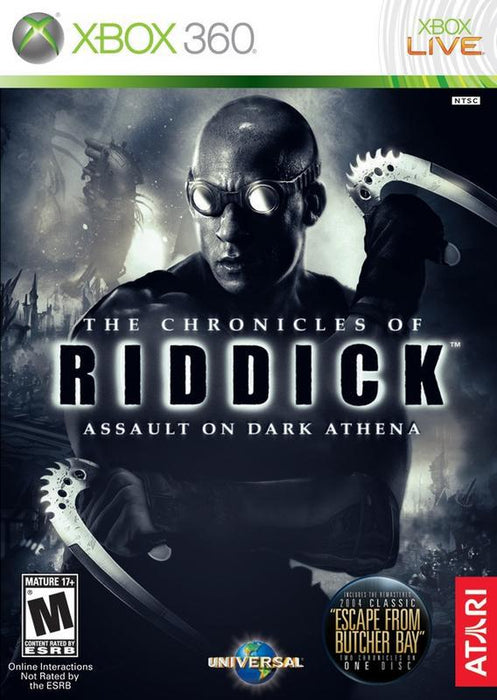 The Chronicles of Riddick Assault on Dark Athena - Microsoft Xbox 360 X360 Game