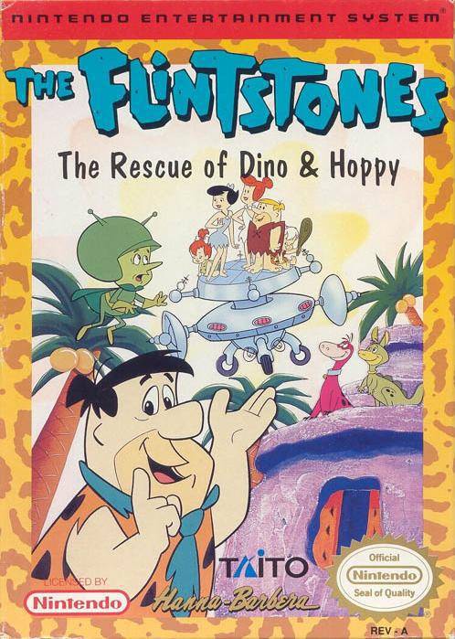The Flintstones The Rescue of Dino & Hoppy - Nintendo Entertainment System