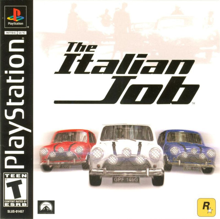 The Italian Job - Sony PlayStation 1 PS1 PS2 PS3 PS PSX Video Game