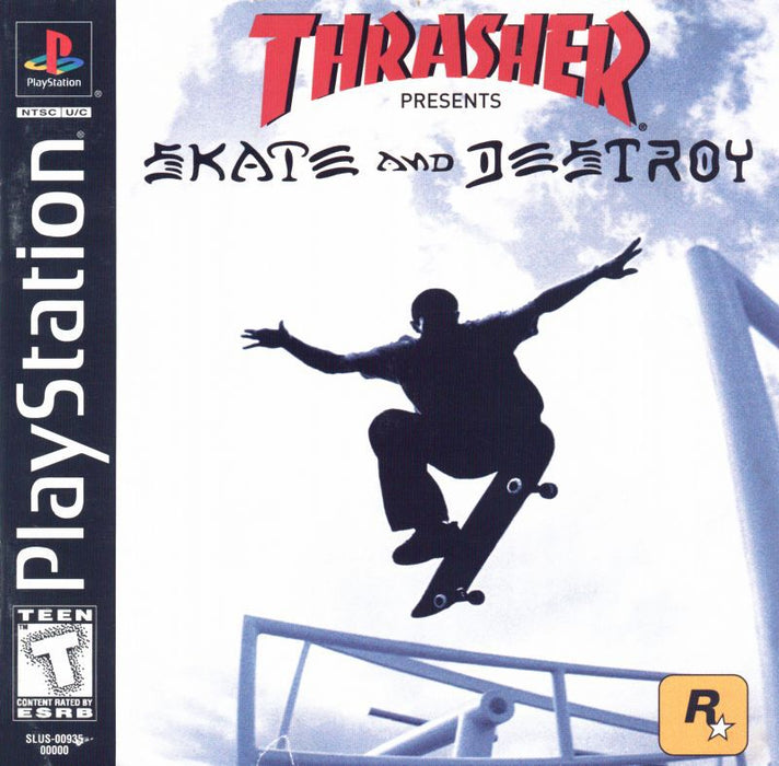Thrasher Presents Skate and Destroy - PlayStation 1