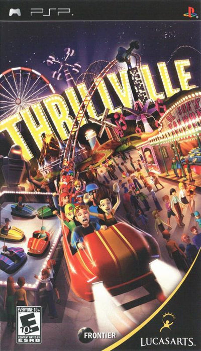 Thrillville - Sony PlayStation Portable PSP-1000 PSP-2000 PSP-3000 Video Game