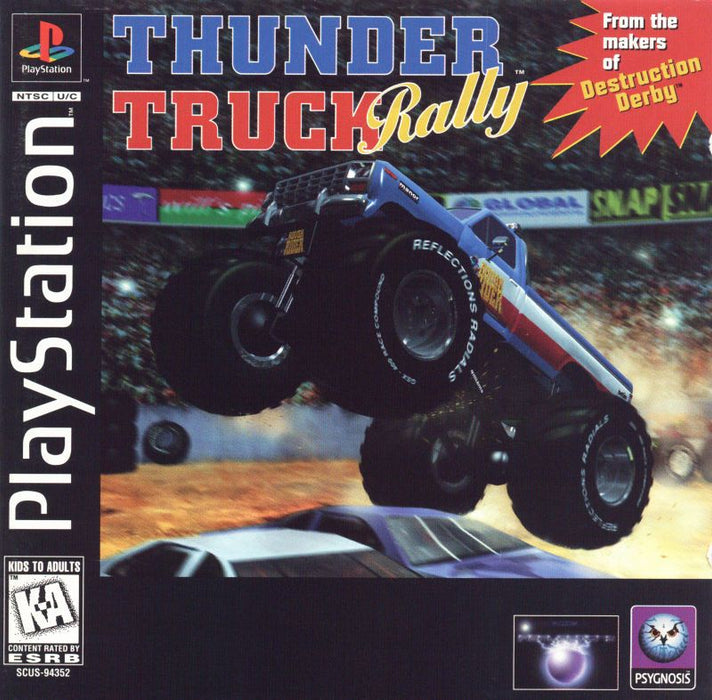 Thunder Truck Rally - Sony PlayStation 1 PS1 PS2 PS3 PS PSX Video Game