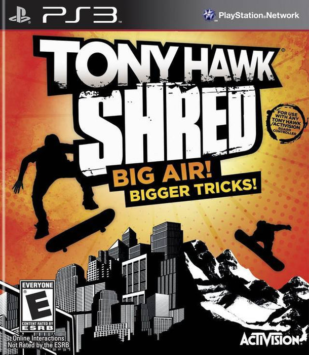 Tony Hawk Shred - Sony PlayStation 3 PS3 Video Game