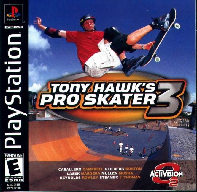 Tony Hawks Pro Skater 3 - PlayStation 1